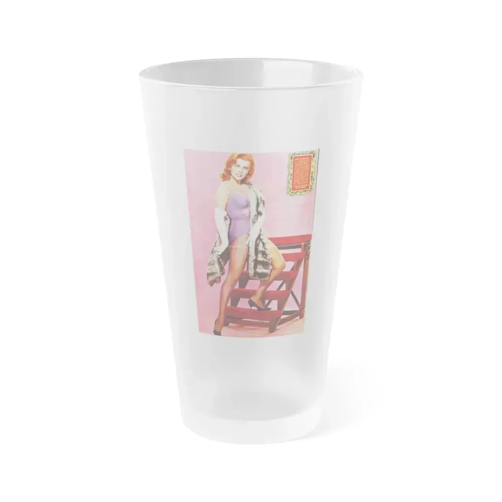 Ann-Margret #274 (Vintage Female Icon) Frosted Pint Glass 16oz 16oz Frosted - Go Mug Yourself