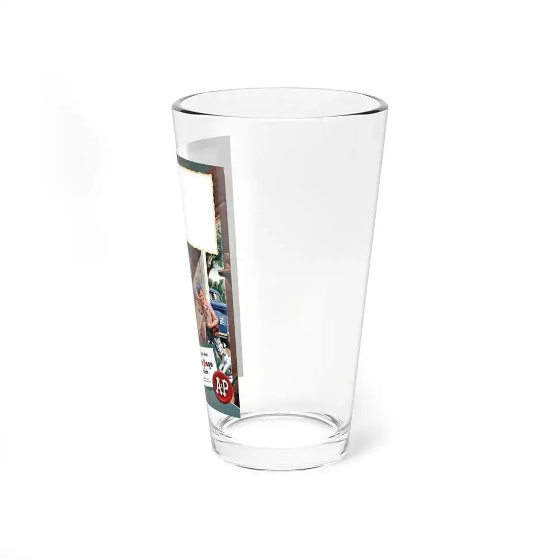 Ann Page ad, Woman's Day, June 1947 (Magazine Illustration) Pint Glass 16oz - Go Mug Yourself