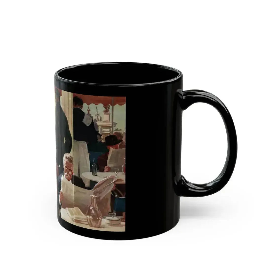Anna Maria - Mary Ann, Woman's Home Companion, April 1940 - Black Coffee Mug - Go Mug Yourself