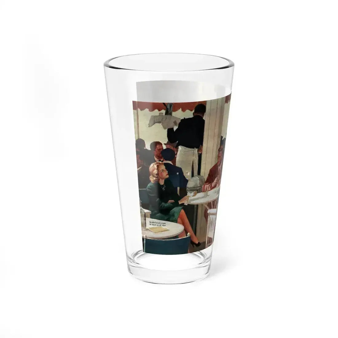 Anna Maria - Mary Ann, Woman's Home Companion, April 1940 (Magazine Illustration) Pint Glass 16oz - Go Mug Yourself