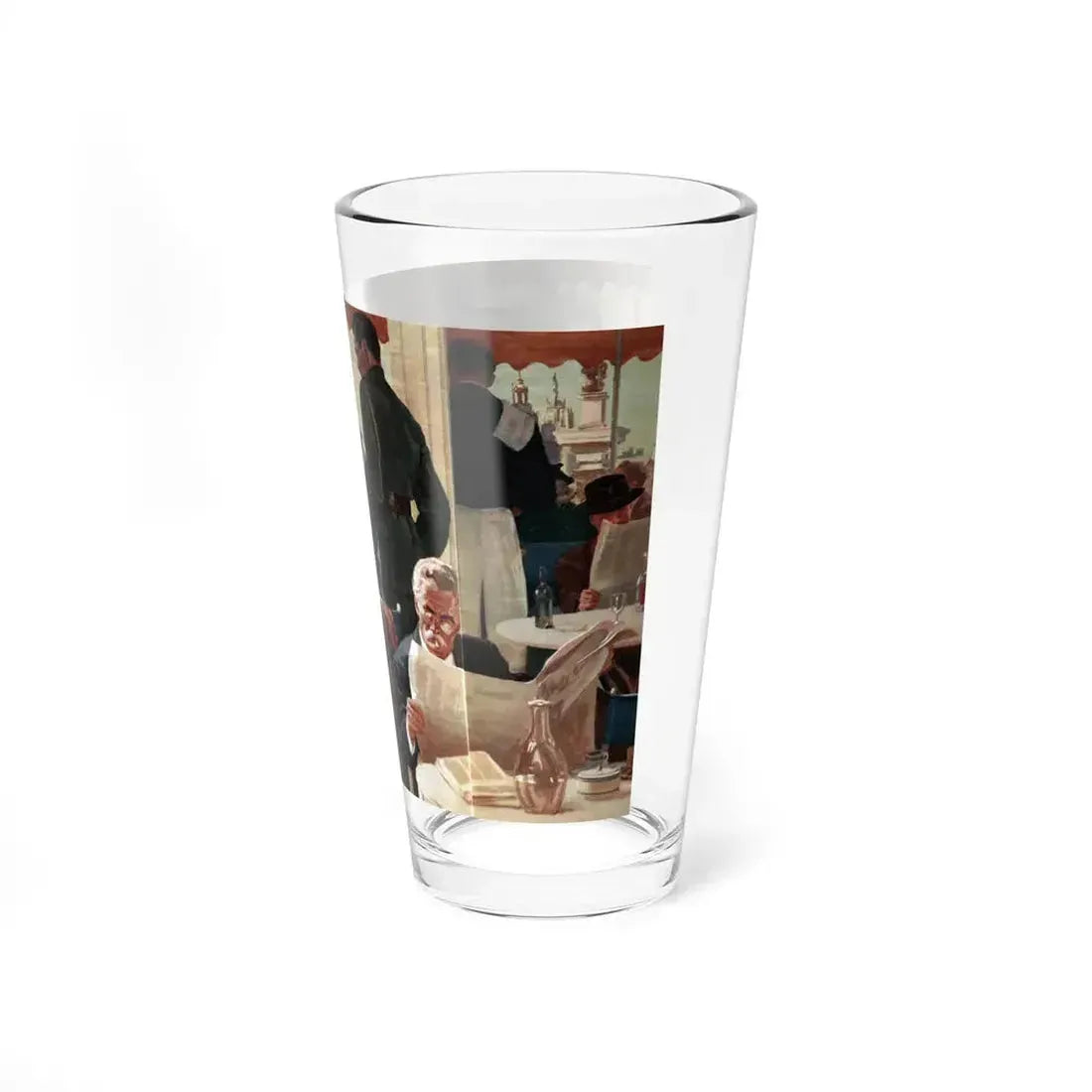 Anna Maria - Mary Ann, Woman's Home Companion, April 1940 (Magazine Illustration) Pint Glass 16oz - Go Mug Yourself