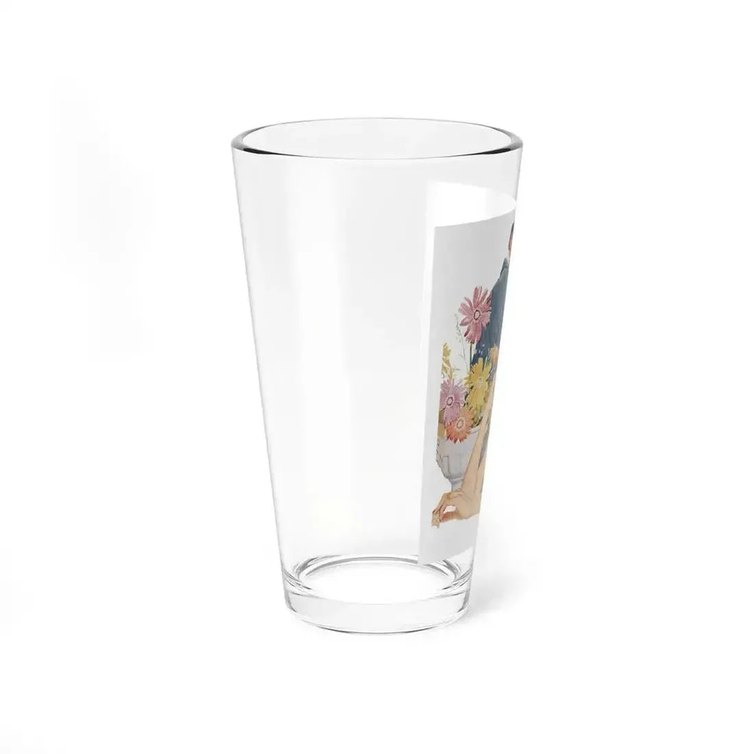Anniversary Quarrel by Marnie Ellington, Woman's Own magazine, 1957 (Magazine Illustration) Pint Glass 16oz - Go Mug Yourself