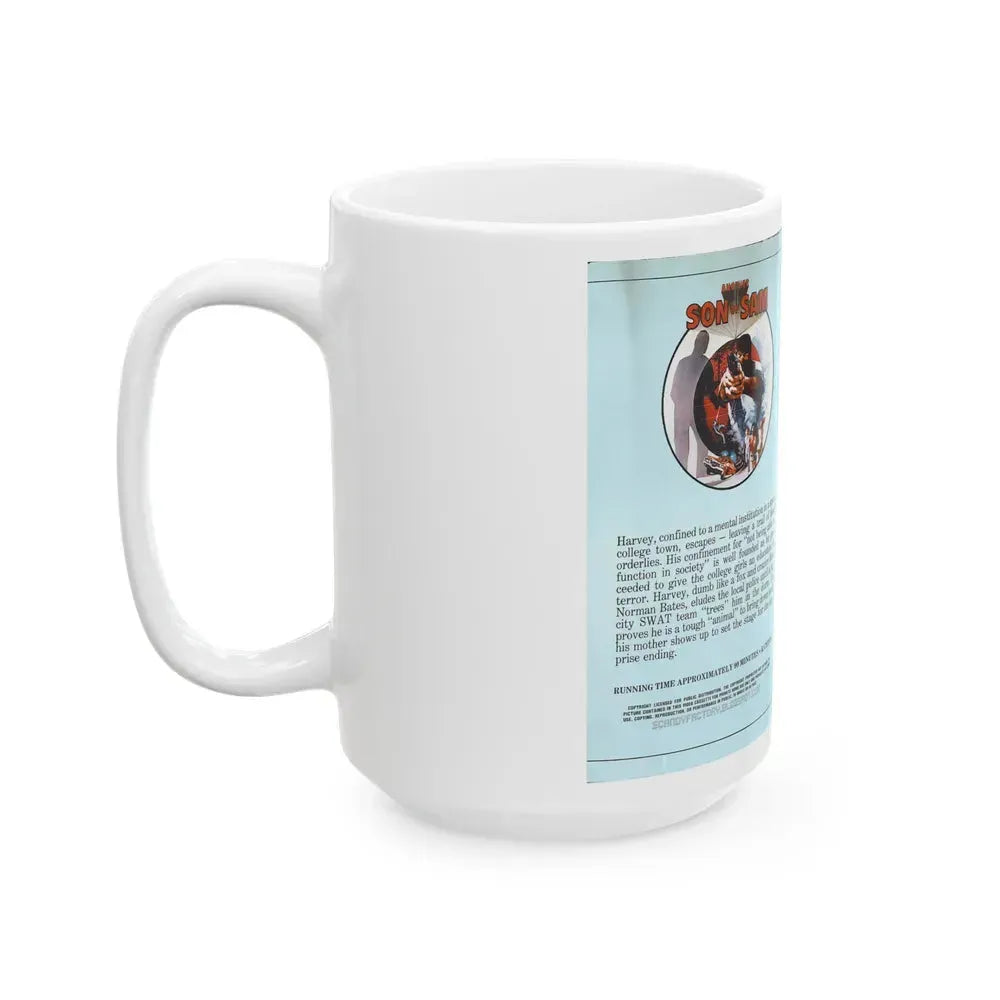 ANOTHER SON OF SAM (VHS COVER) - White Coffee Mug - Go Mug Yourself