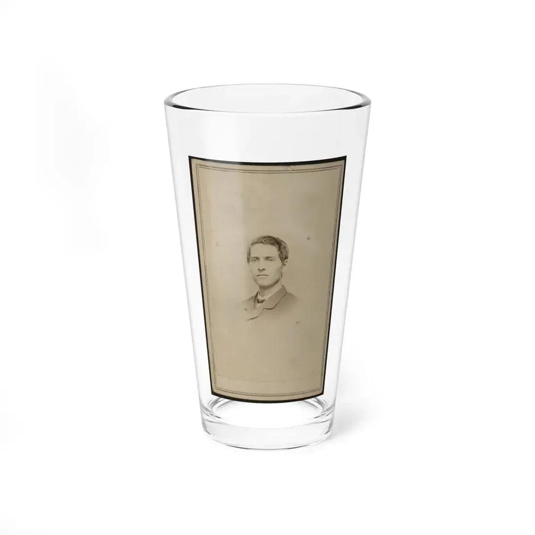 Anson Rider, Junior, Bust Portrait, Facing Slightly Left (U.S. Civil War) Pint Glass 16oz 16oz - Go Mug Yourself