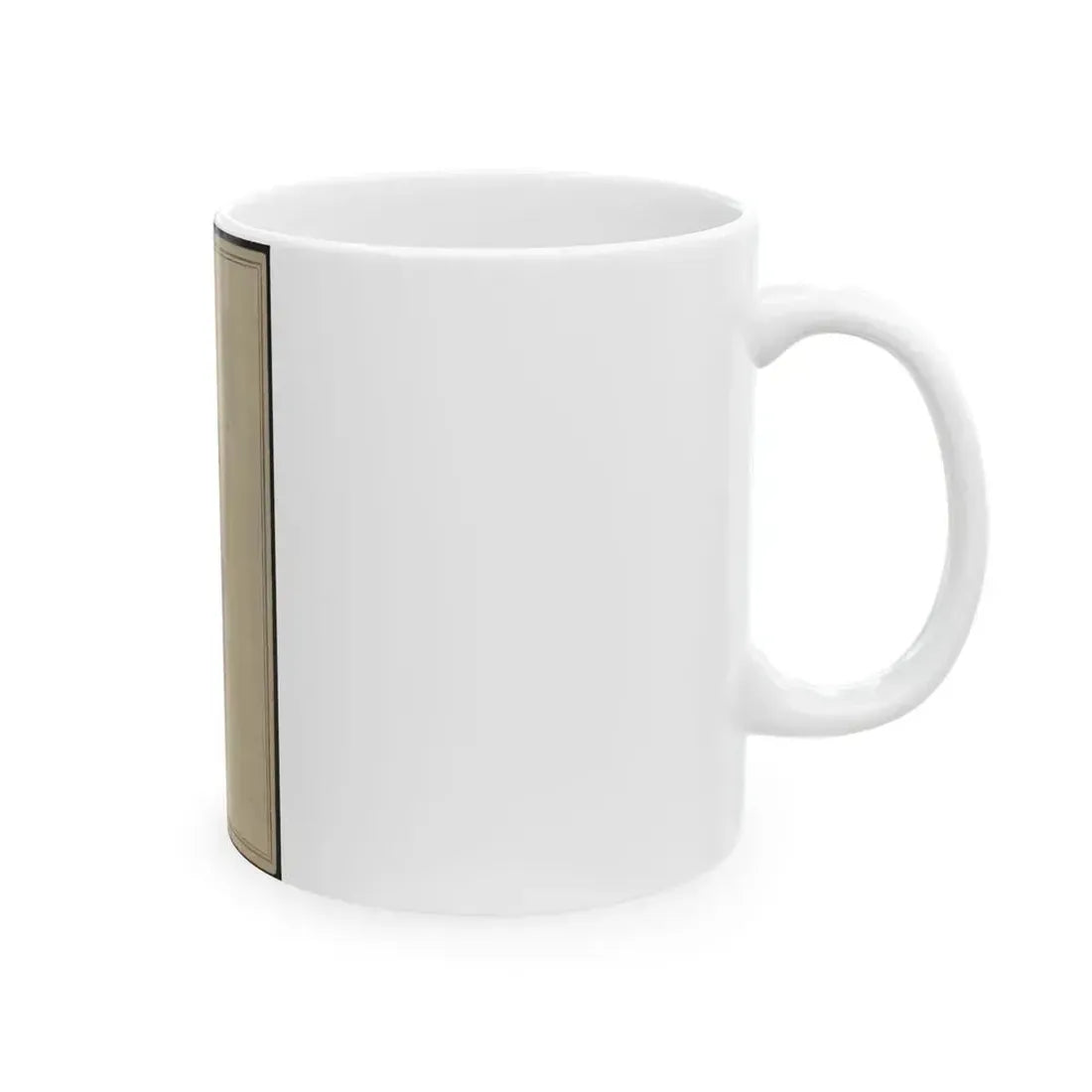 Anson Rider, Junior, Bust Portrait, Facing Slightly Left (U.S. Civil War) White Coffee Mug - Go Mug Yourself
