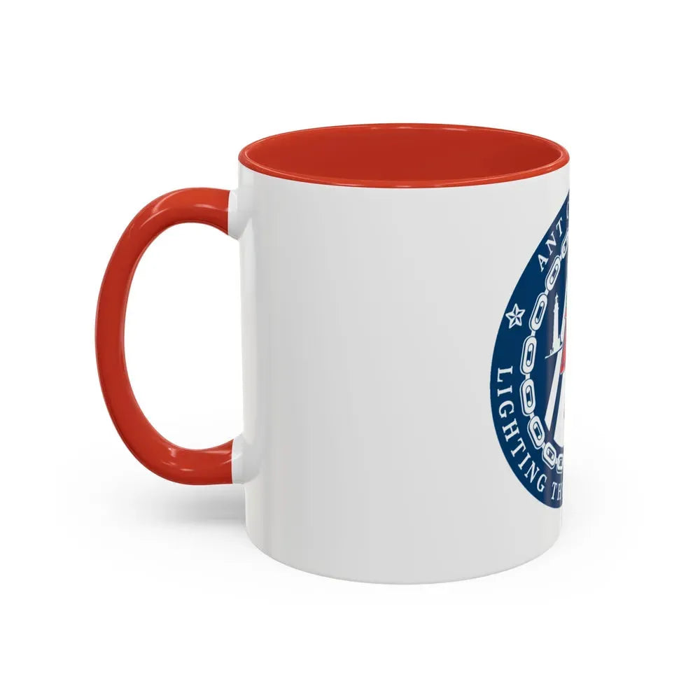 ANT Coos Bay Oregon (U.S. Coast Guard) Accent Coffee Mug - Go Mug Yourself