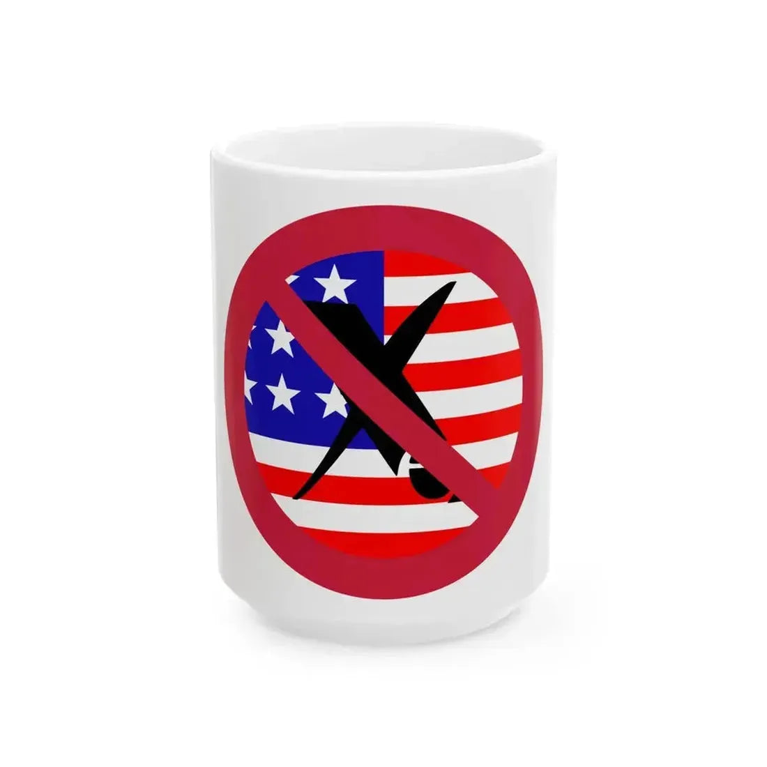 Anti-Xe (United States) White Coffee Mug 15oz - Go Mug Yourself