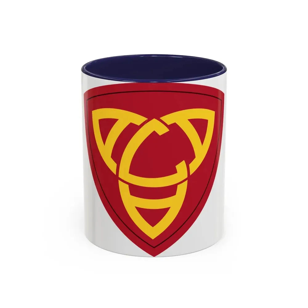 Antiaircraft Artillery Eastern Defense Command (U.S. Army) Accent Coffee Mug 11oz Navy - Go Mug Yourself