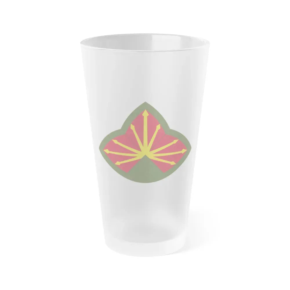 Antiaircraft Artillery Southern Defense Command (U.S. Army) Frosted Pint Glass 16oz Default Title - Go Mug Yourself