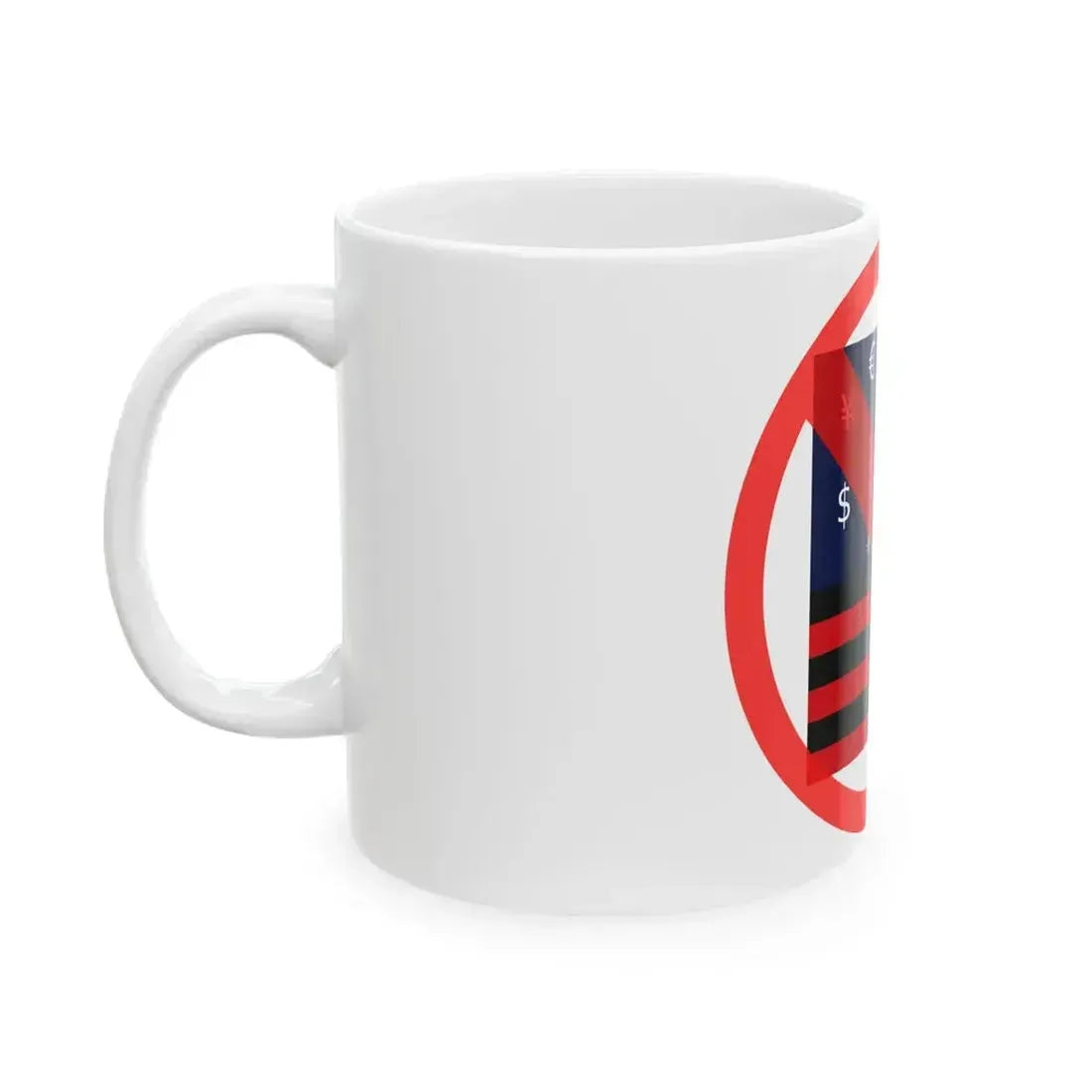 Anticonsumerism (United States) White Coffee Mug - Go Mug Yourself