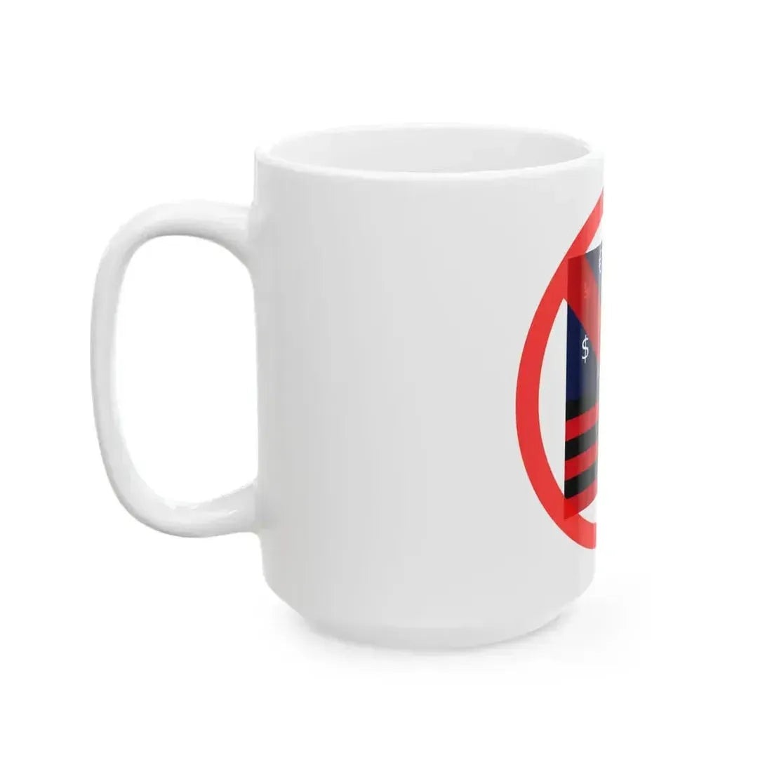 Anticonsumerism (United States) White Coffee Mug - Go Mug Yourself