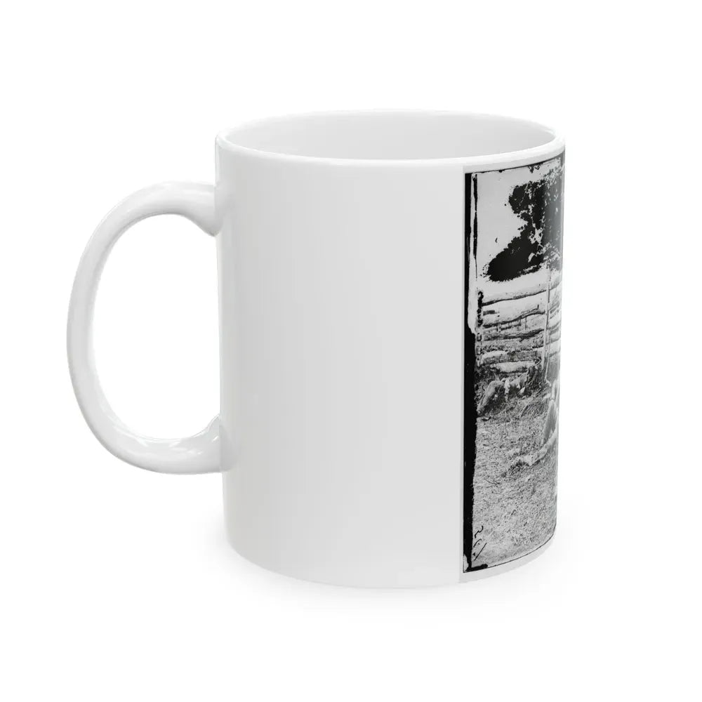 Antietam, Maryland. Bodies Of Dead, Louisiana Regiment (U.S. Civil War) White Coffee Mug - Go Mug Yourself