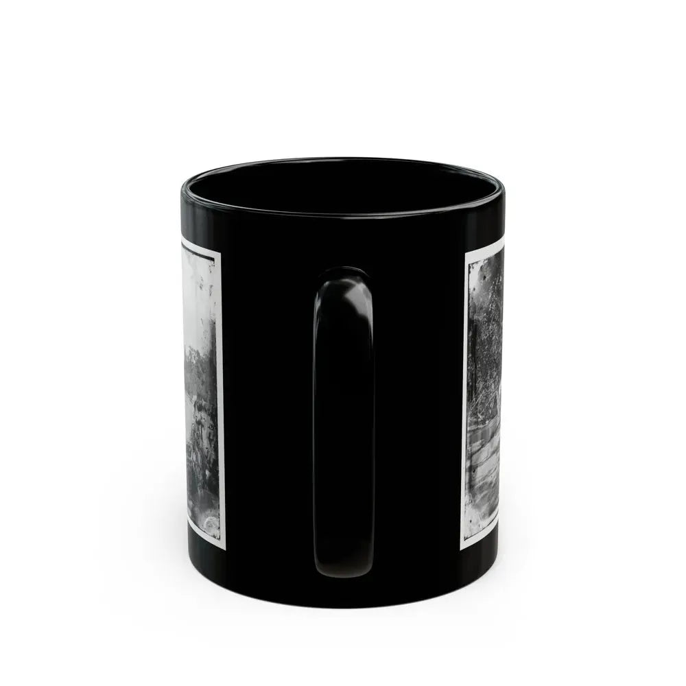 Antietam, Maryland. Burnside Bridge From The Southeast (U.S. Civil War) Black Coffee Mug - Go Mug Yourself