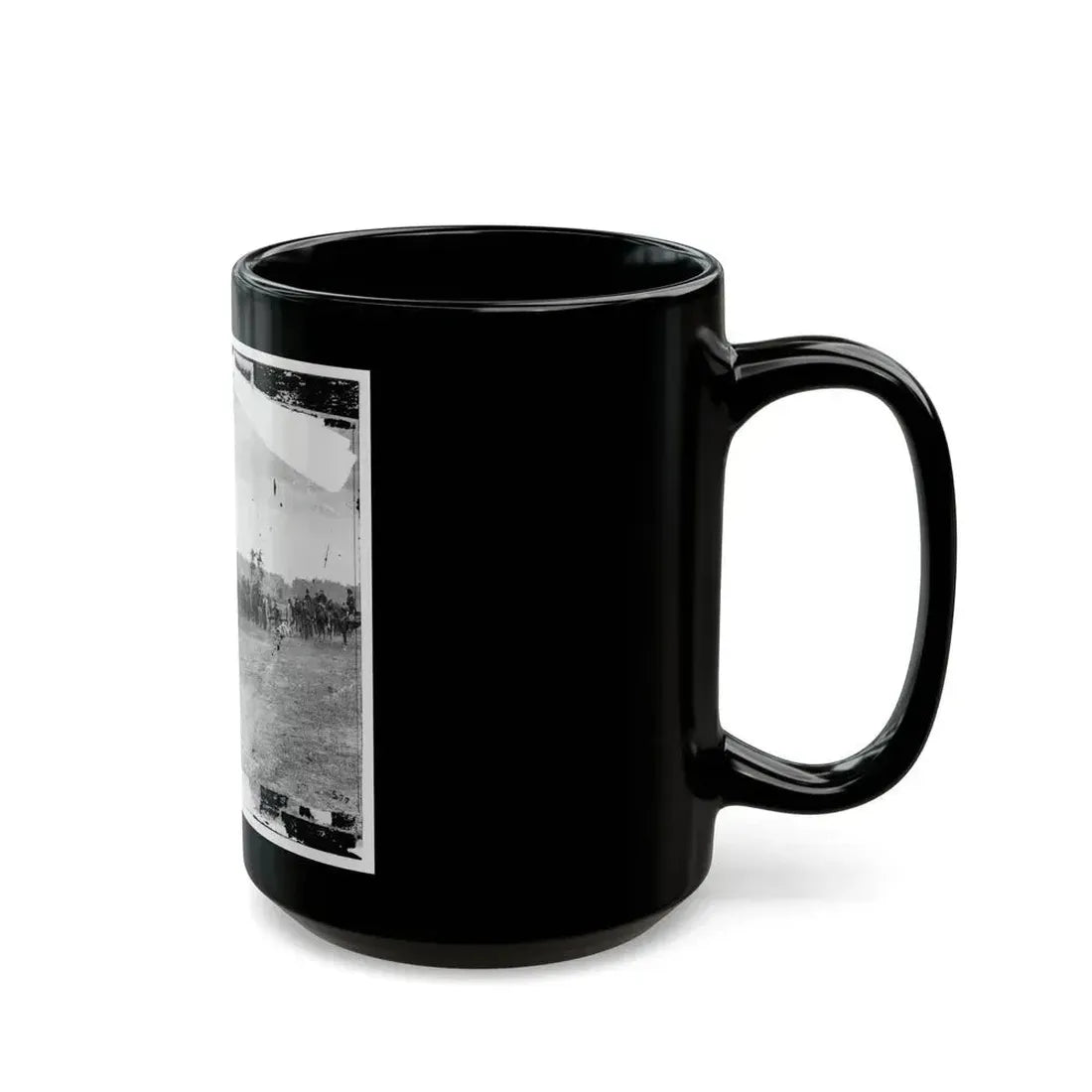 Antietam, Maryland. Captain J.M. Knap's Penn. Independent Battery E Light Artillery (U.S. Civil War) Black Coffee Mug - Go Mug Yourself
