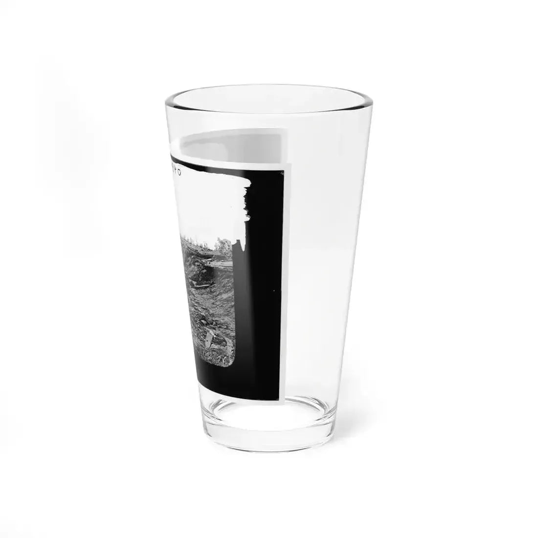 Antietam, Maryland. Confederate Dead In A Ditch On The Right Wing (U.S. Civil War) Pint Glass 16oz - Go Mug Yourself