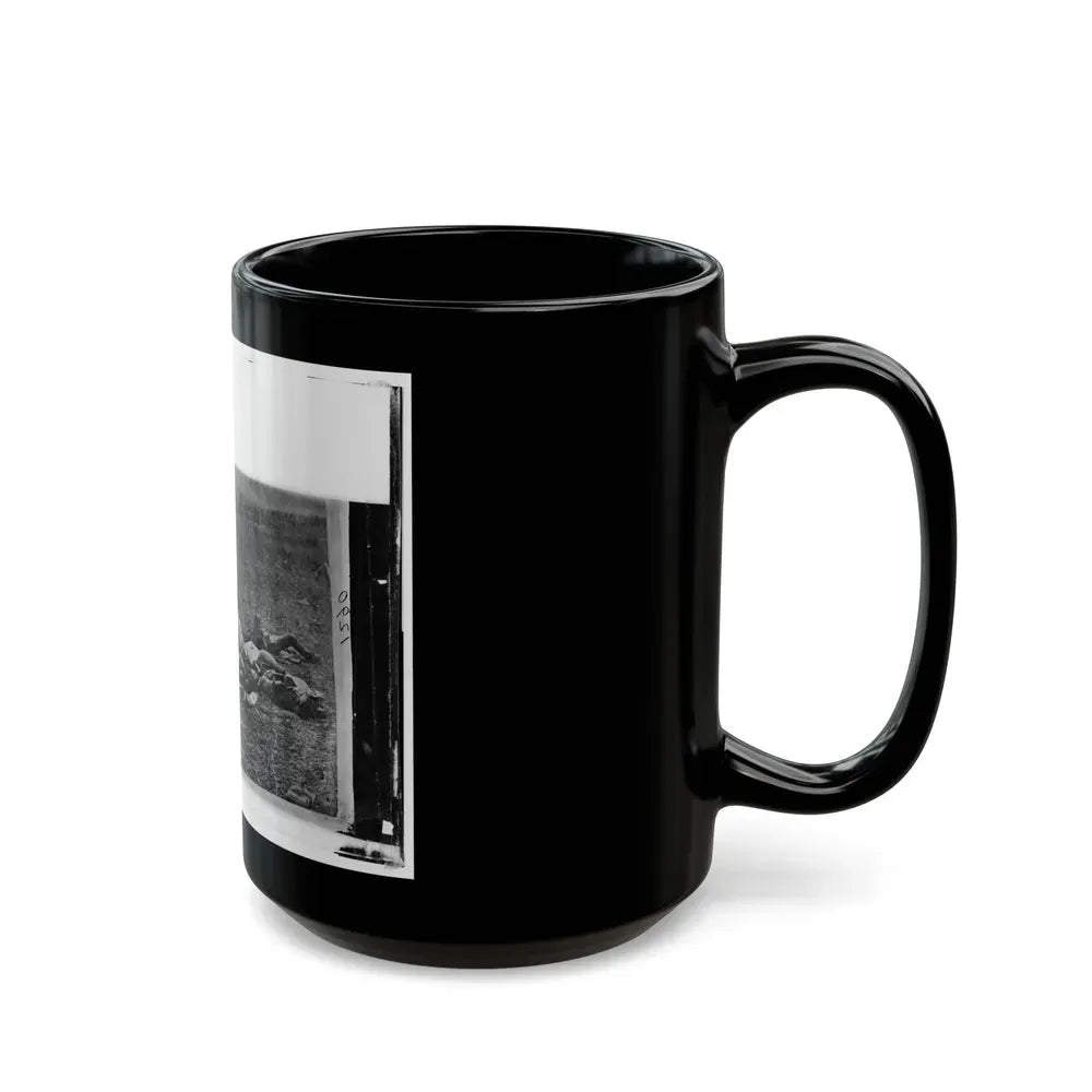 Antietam, Maryland. Dead On Battlefield (U.S. Civil War) Black Coffee Mug - Go Mug Yourself
