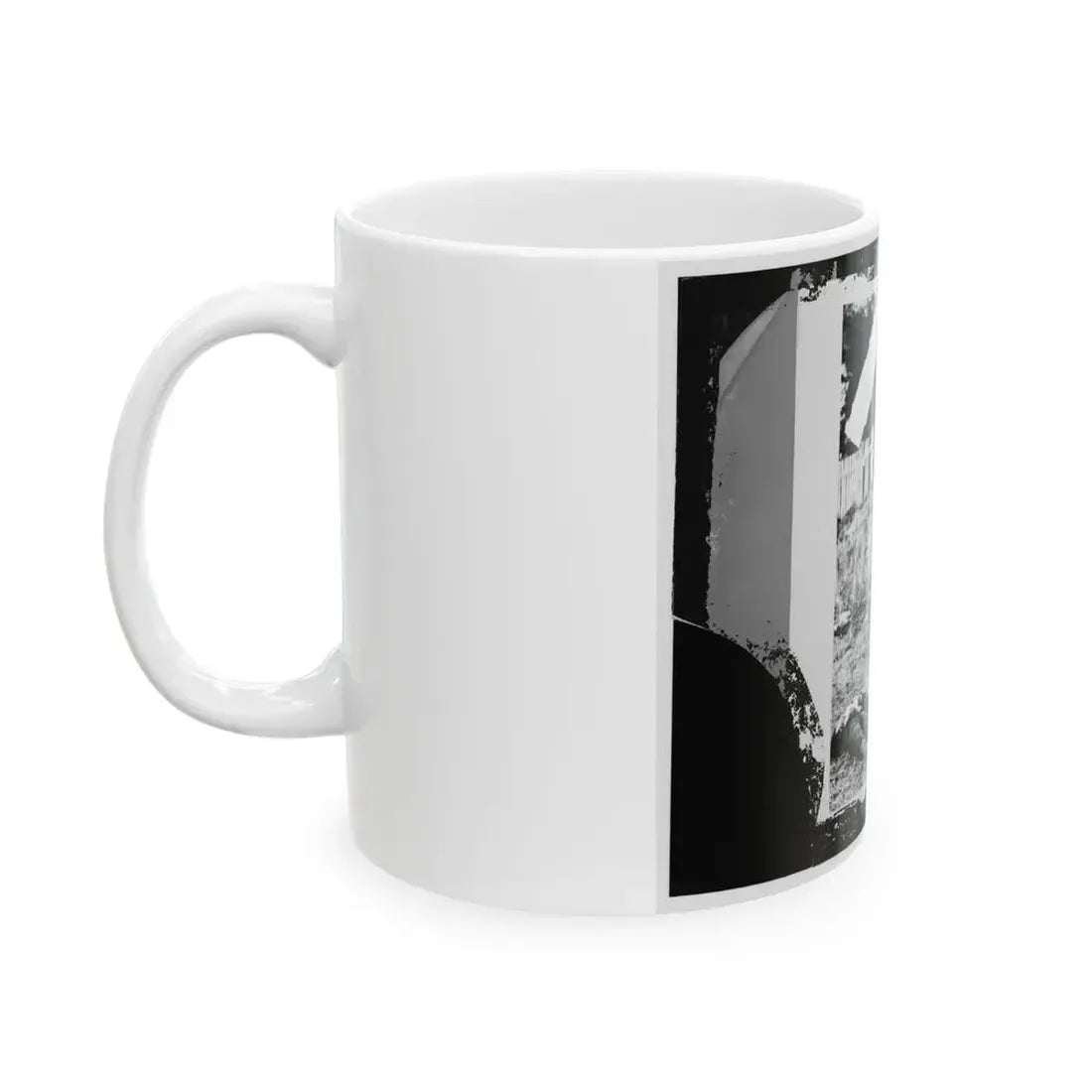 Antietam, Maryland. Dead Soldiers On Battlefield (U.S. Civil War) White Coffee Mug - Go Mug Yourself