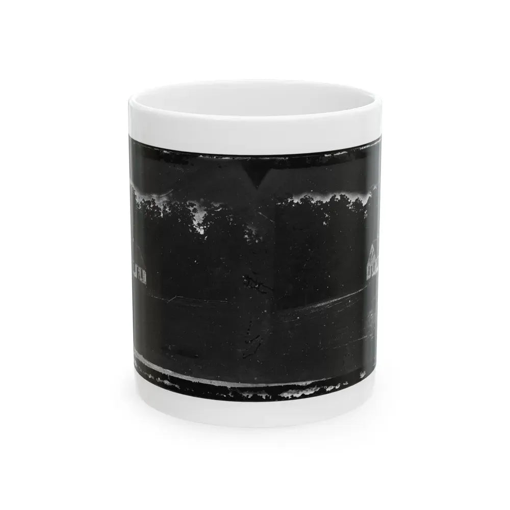 Antietam, Maryland. Dunker Church On Battlefield(2) (U.S. Civil War) White Coffee Mug 11oz - Go Mug Yourself