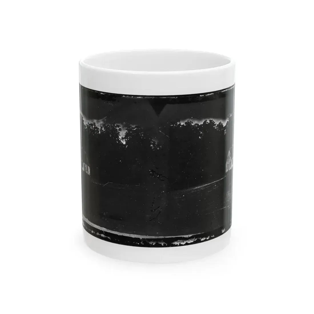 Antietam, Maryland. Dunker Church On Battlefield(2) (U.S. Civil War) White Coffee Mug 11oz - Go Mug Yourself