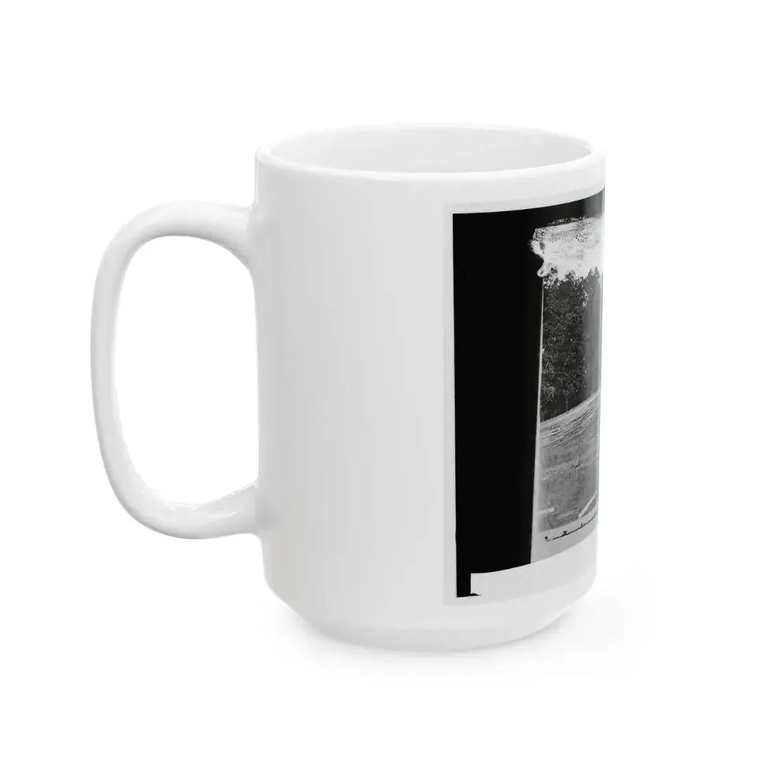 Antietam, Maryland. Dunker Church On Battlefield (U.S. Civil War) White Coffee Mug - Go Mug Yourself