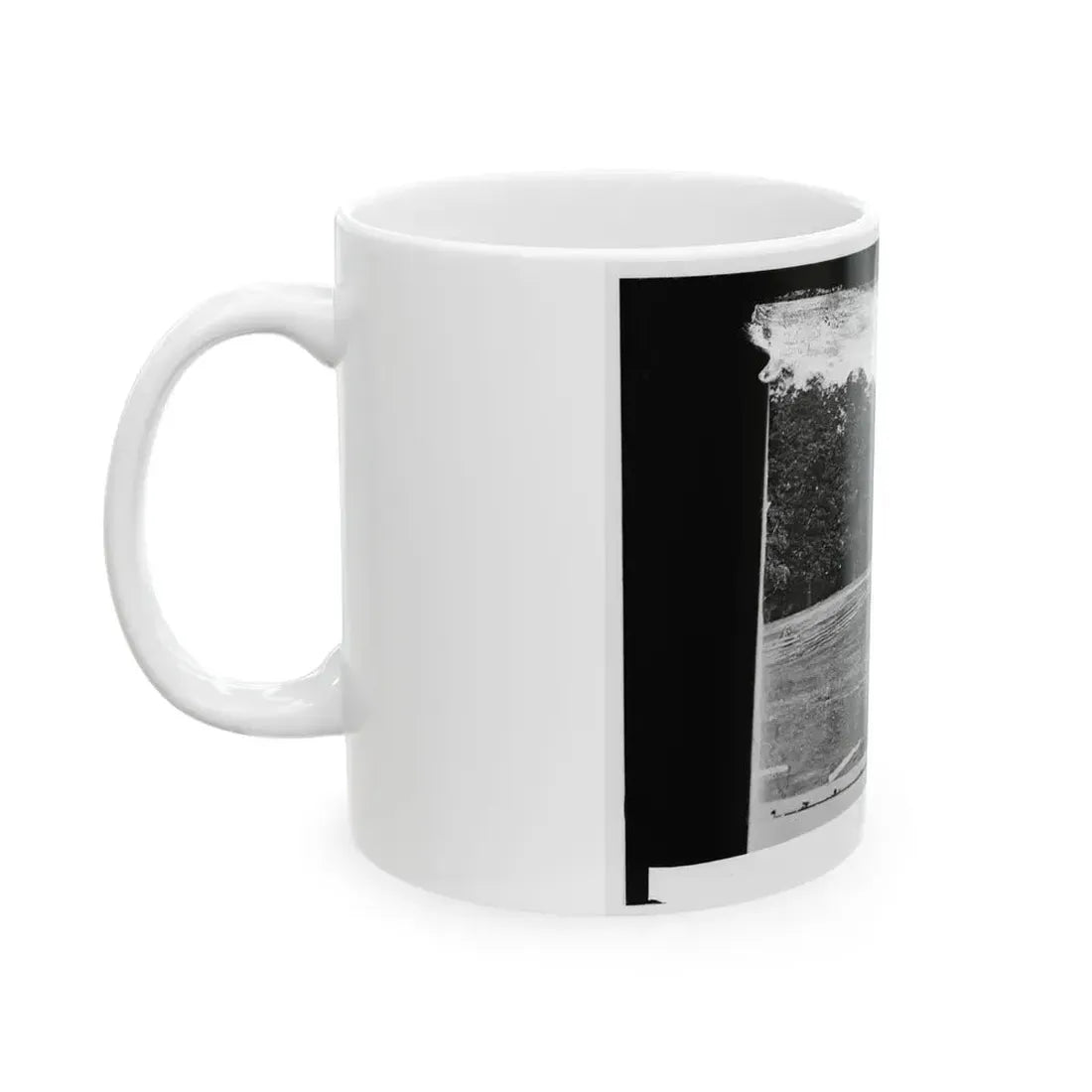 Antietam, Maryland. Dunker Church On Battlefield (U.S. Civil War) White Coffee Mug - Go Mug Yourself