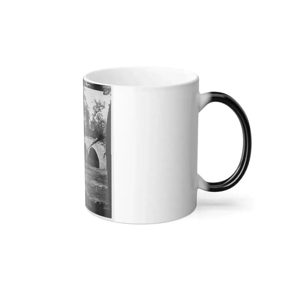 Antietam, Maryland. Eastern View of Bridge (U.S. Civil War) Color Changing Coffee Mug 11oz - Go Mug Yourself