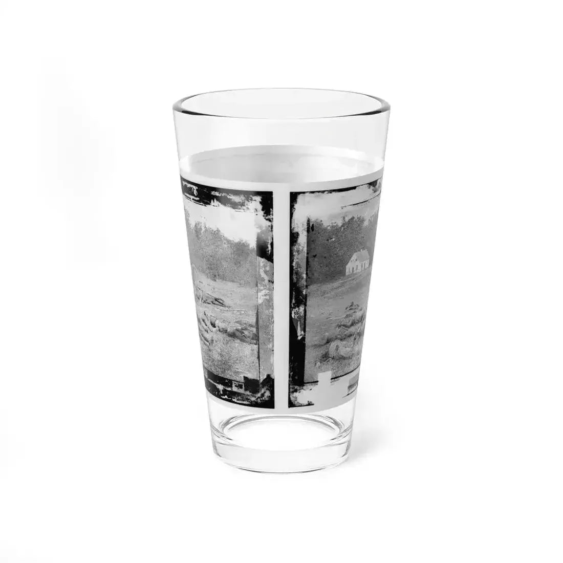 Antietam, Maryland. Field Where Sumner's Corps Charged. Bodies Of Confederate In Front Of The Dunker Church (U.S. Civil War) Pint Glass 16oz - Go Mug Yourself