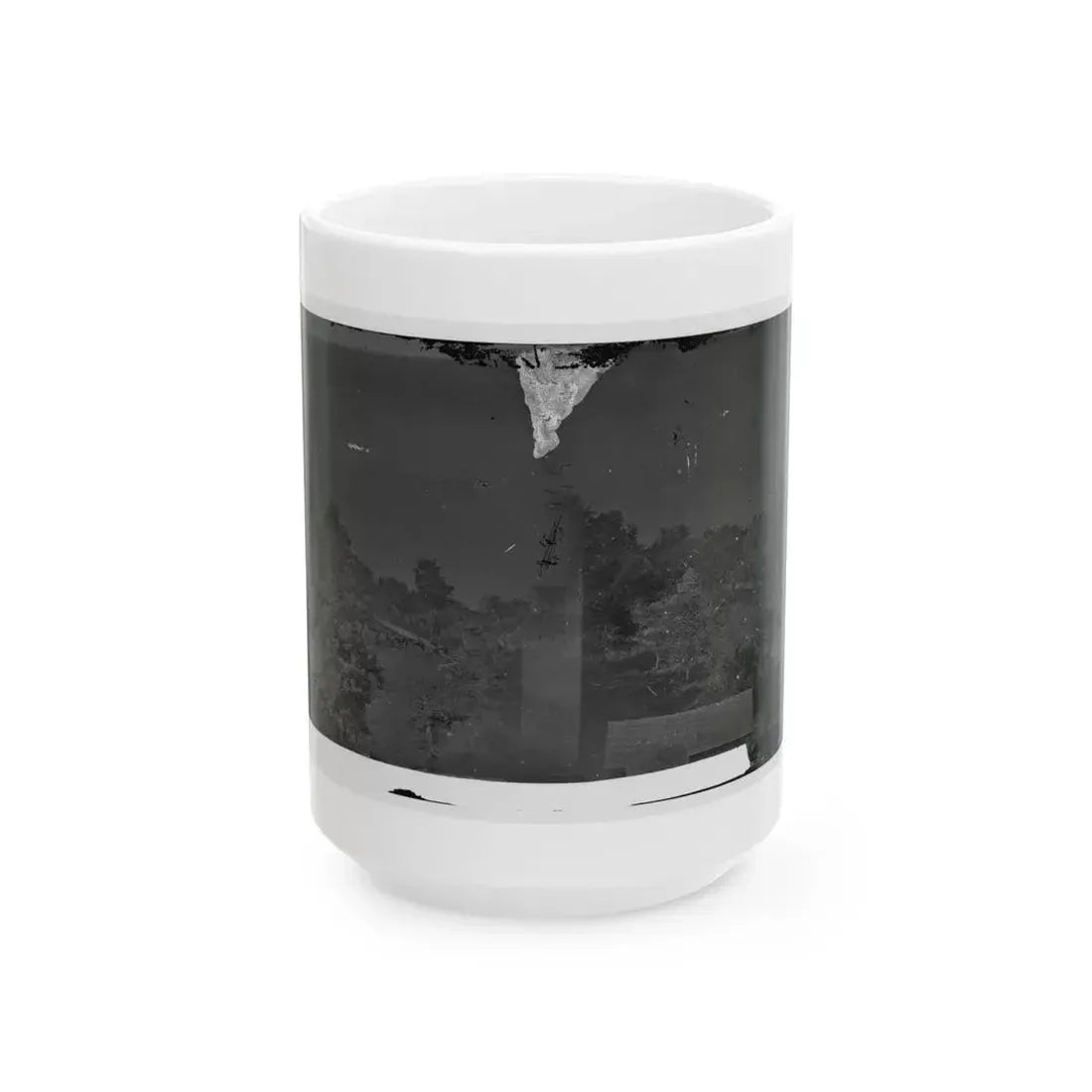 Antietam, Maryland. Gen. Joe Hooker's Headquarters(2) (U.S. Civil War) White Coffee Mug 15oz - Go Mug Yourself