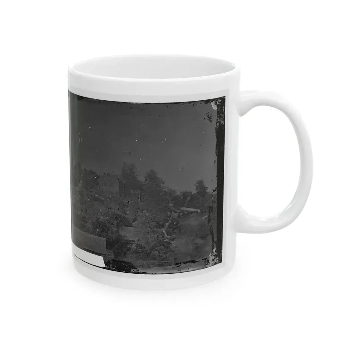 Antietam, Maryland. Gen. Joe Hooker's Headquarters(2) (U.S. Civil War) White Coffee Mug - Go Mug Yourself