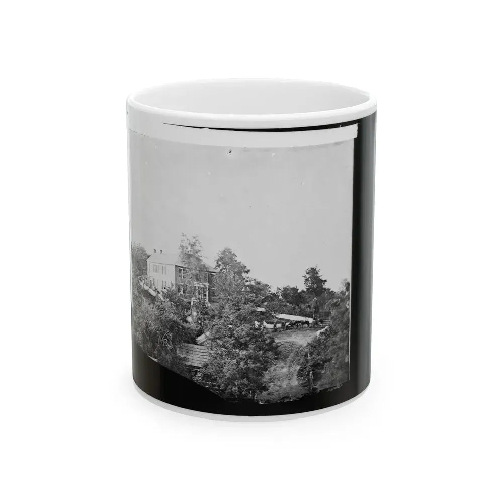 Antietam, Maryland. Gen. Joe Hooker's Headquarters (U.S. Civil War) White Coffee Mug 11oz - Go Mug Yourself