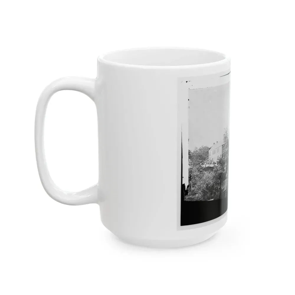 Antietam, Maryland. Gen. Joe Hooker's Headquarters (U.S. Civil War) White Coffee Mug - Go Mug Yourself