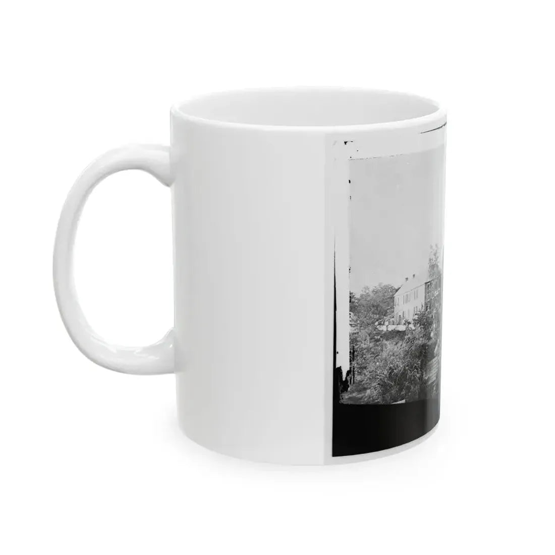 Antietam, Maryland. Gen. Joe Hooker's Headquarters (U.S. Civil War) White Coffee Mug - Go Mug Yourself