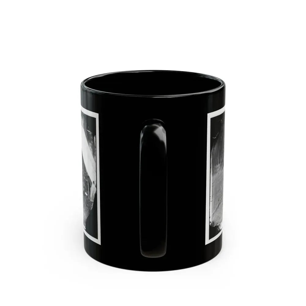 Antietam, Maryland. Group Of Federal Artillery Offices On Battlefield (U.S. Civil War) Black Coffee Mug - Go Mug Yourself