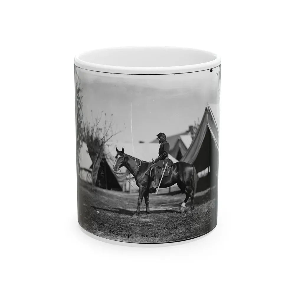 Antietam, Maryland. Lt. Col. Charles B. Norton At Headquarters Of Gen. Fitz-John Porter (U.S. Civil War) White Coffee Mug 11oz - Go Mug Yourself