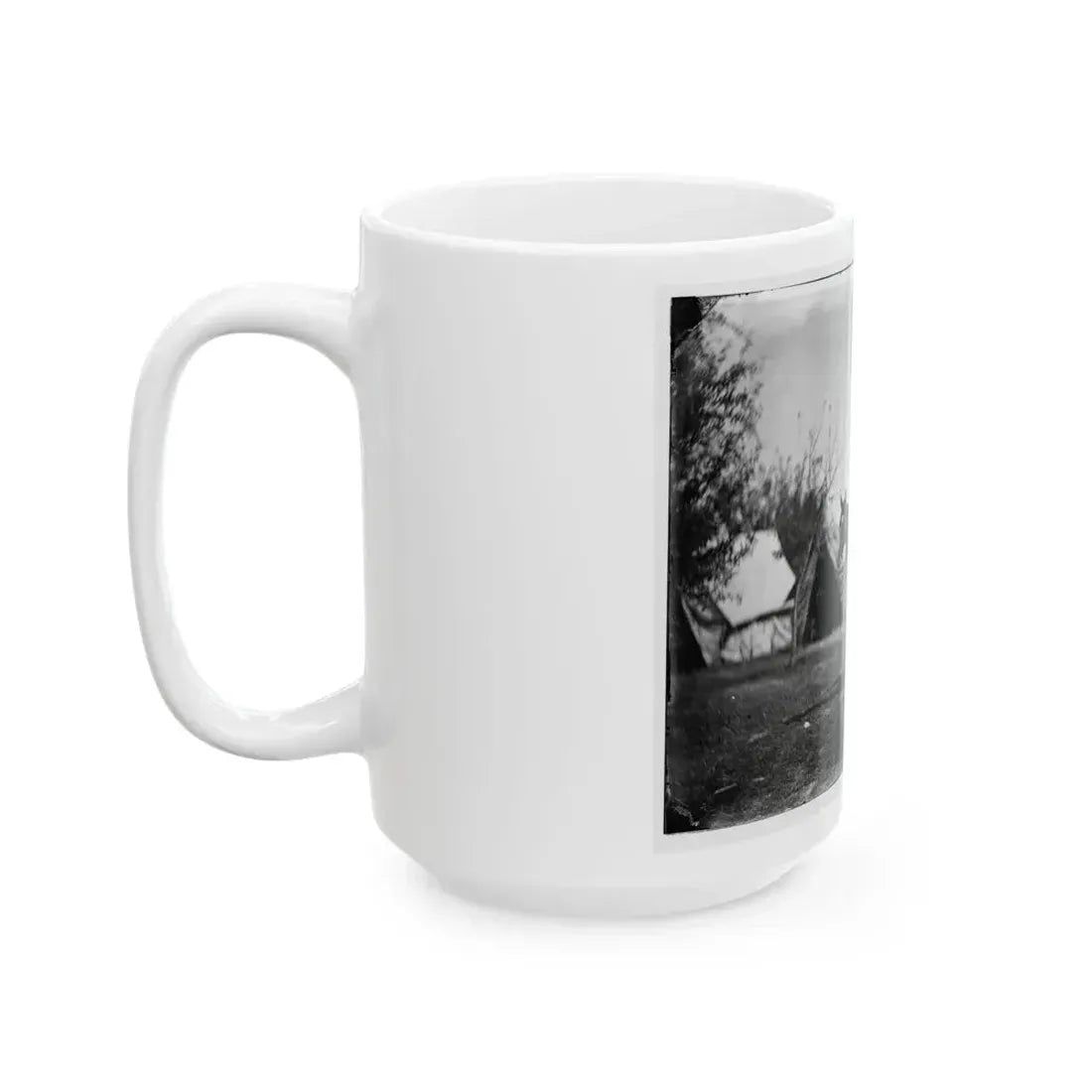 Antietam, Maryland. Lt. Col. Charles B. Norton At Headquarters Of Gen. Fitz-John Porter (U.S. Civil War) White Coffee Mug - Go Mug Yourself