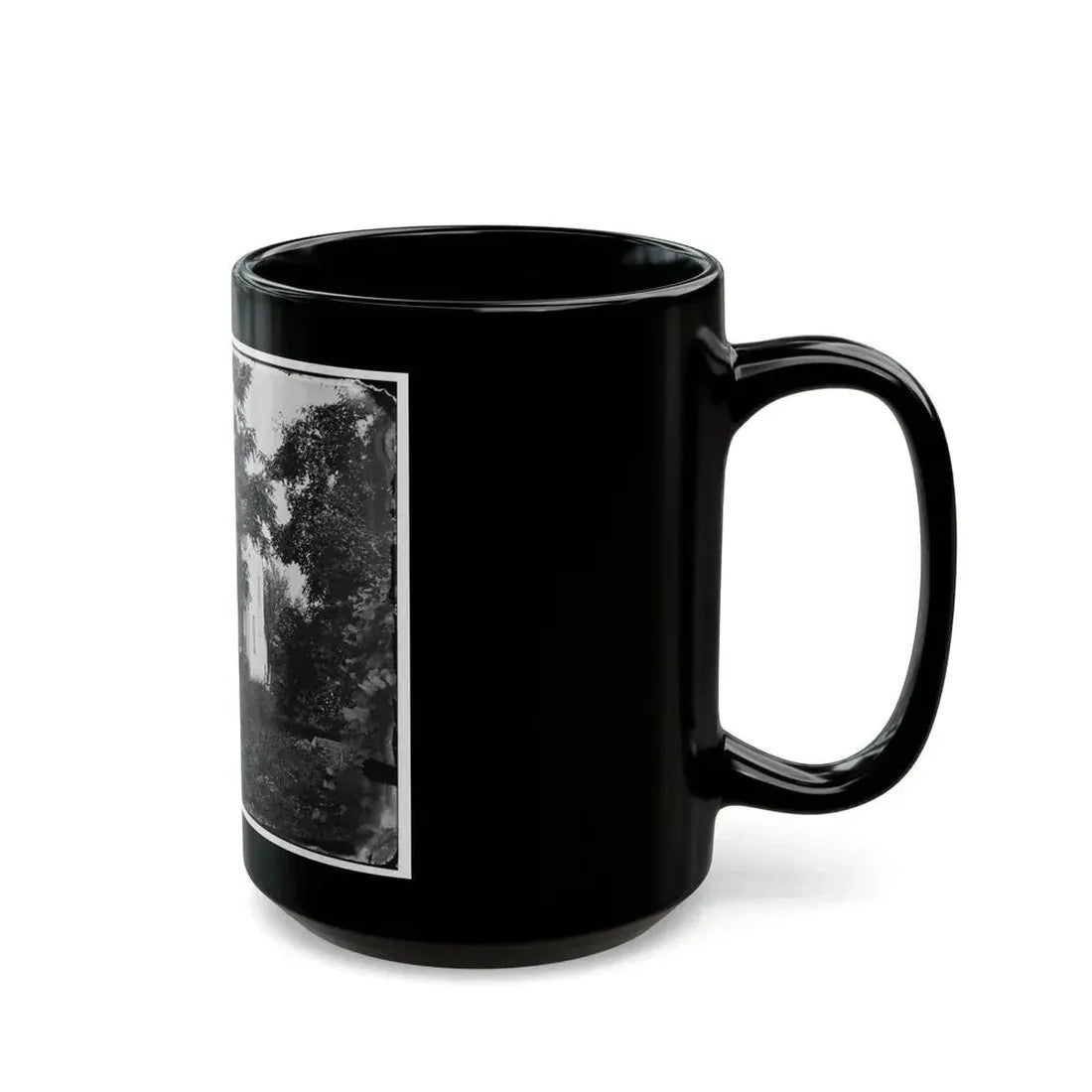 Antietam, Maryland. Miller House (U.S. Civil War) Black Coffee Mug - Go Mug Yourself