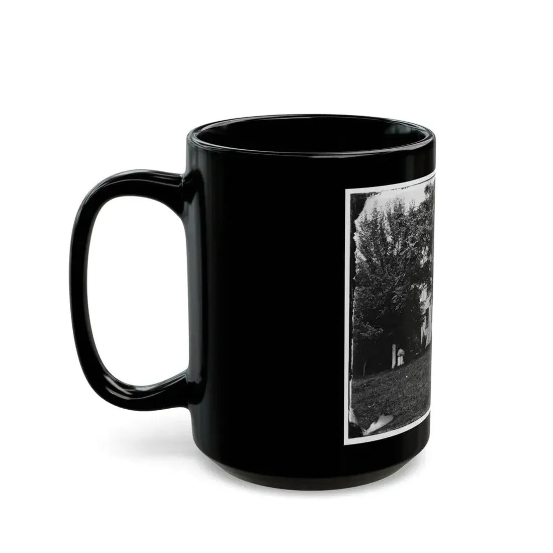 Antietam, Maryland. Miller House (U.S. Civil War) Black Coffee Mug - Go Mug Yourself