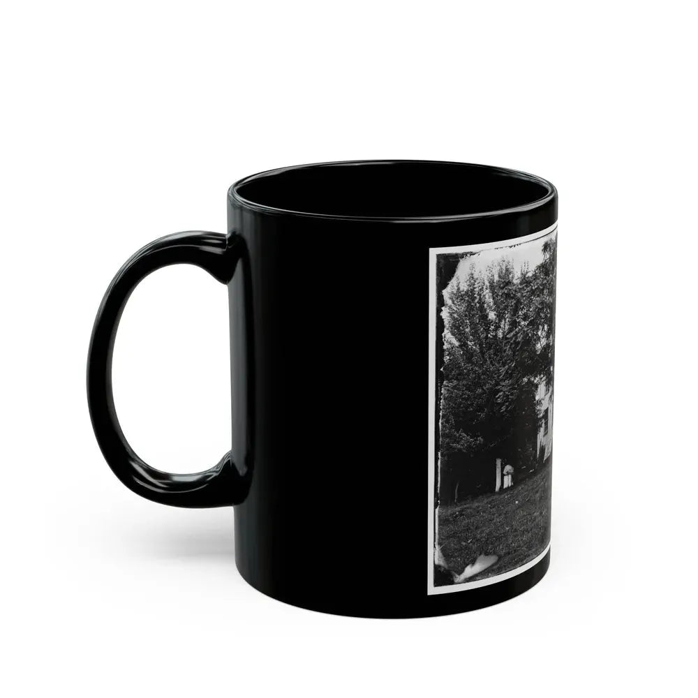 Antietam, Maryland. Miller House (U.S. Civil War) Black Coffee Mug - Go Mug Yourself