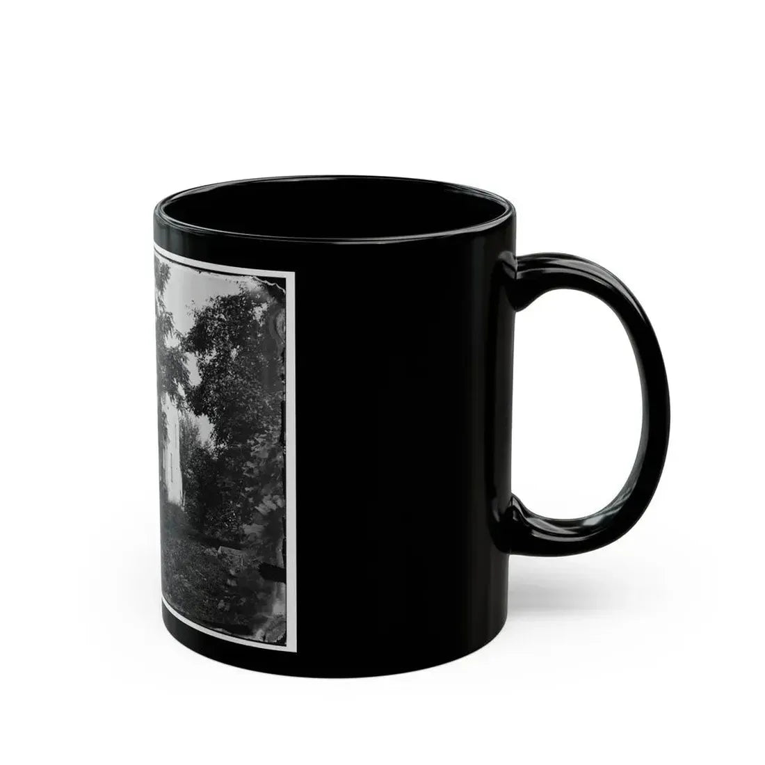 Antietam, Maryland. Miller House (U.S. Civil War) Black Coffee Mug - Go Mug Yourself