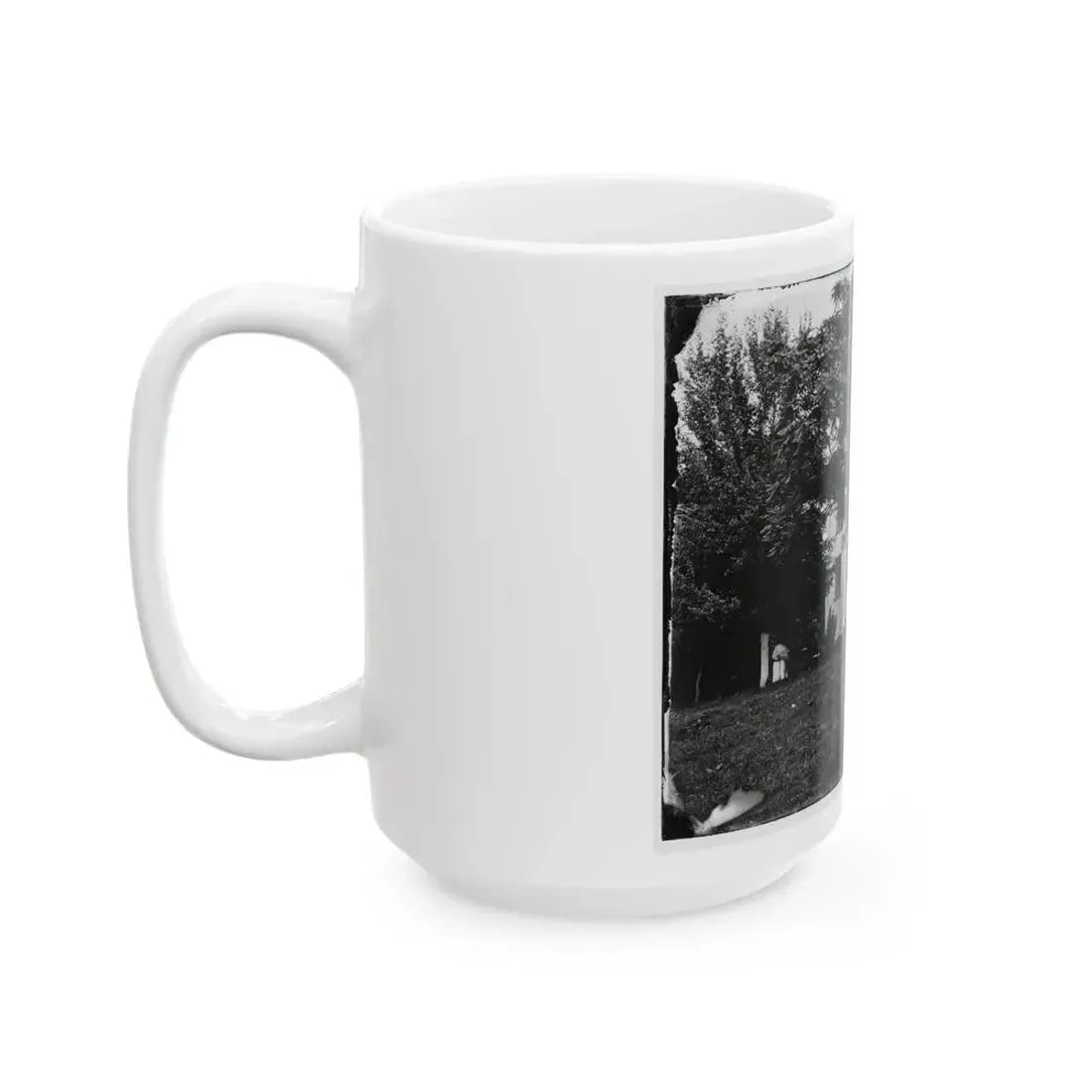 Antietam, Maryland. Miller House (U.S. Civil War) White Coffee Mug - Go Mug Yourself