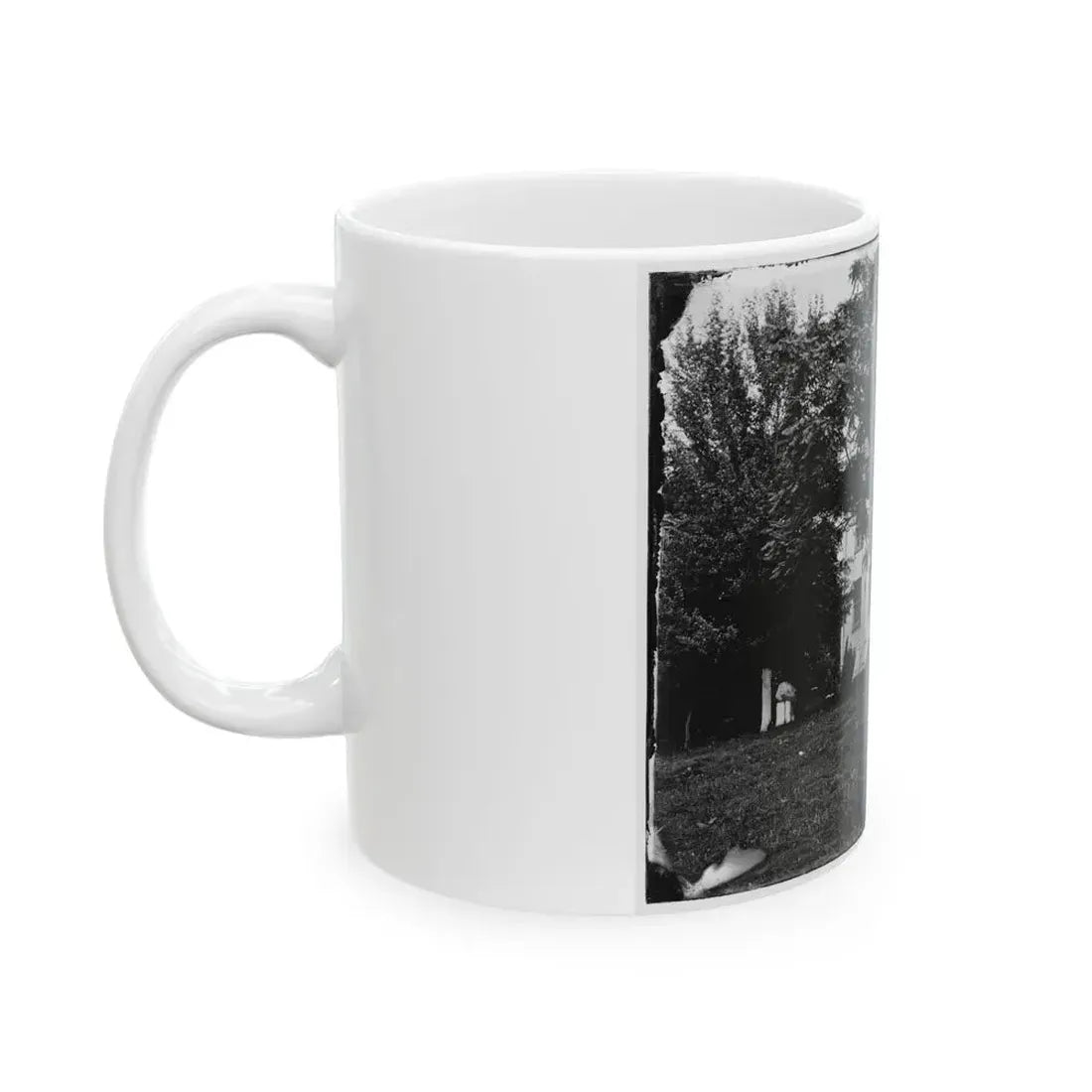 Antietam, Maryland. Miller House (U.S. Civil War) White Coffee Mug - Go Mug Yourself