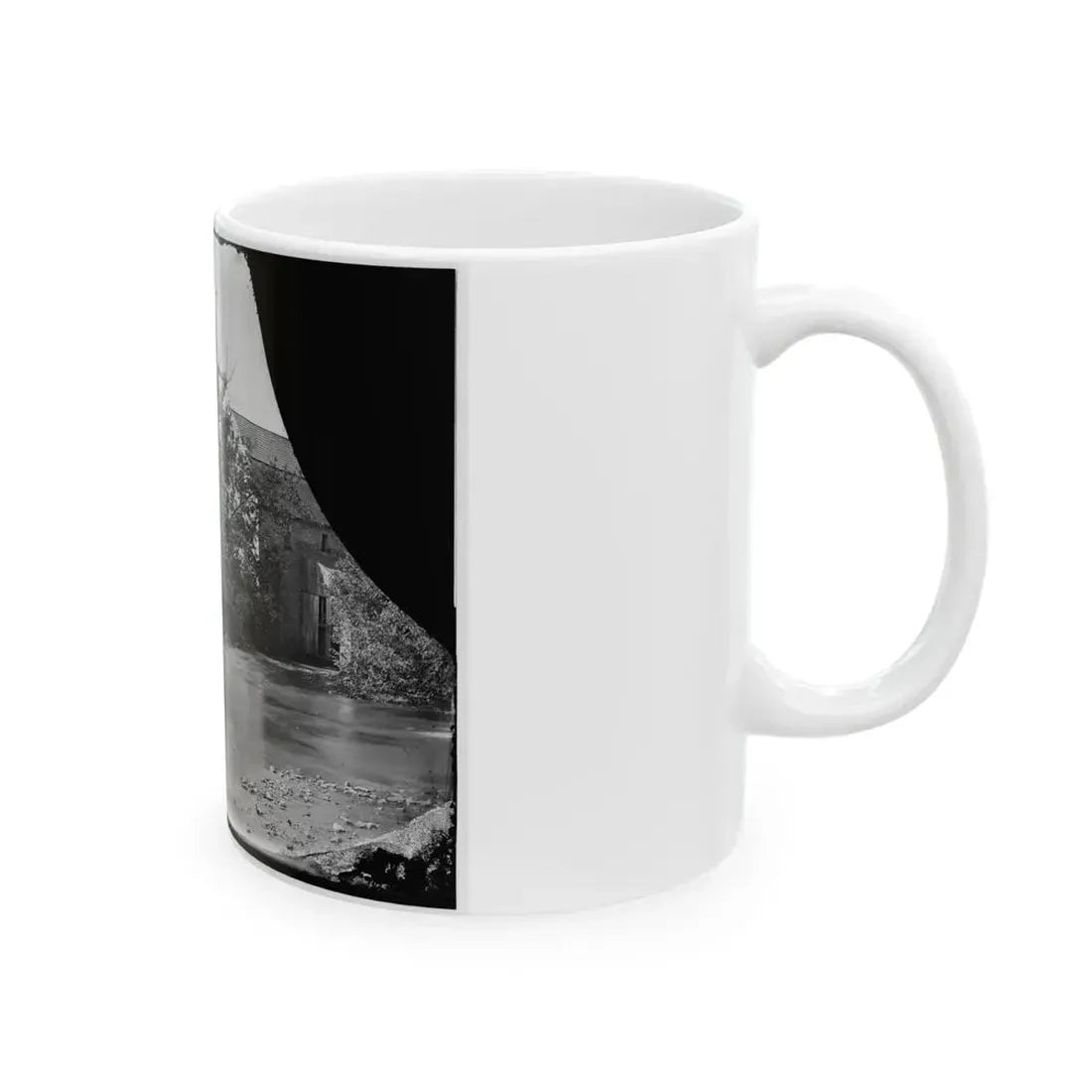 Antietam, Maryland. Newcomer's Mill (U.S. Civil War) White Coffee Mug - Go Mug Yourself