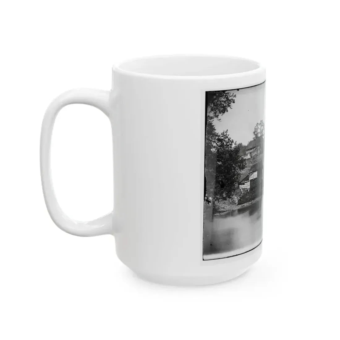 Antietam, Maryland. Newcomer's Mill (U.S. Civil War) White Coffee Mug - Go Mug Yourself