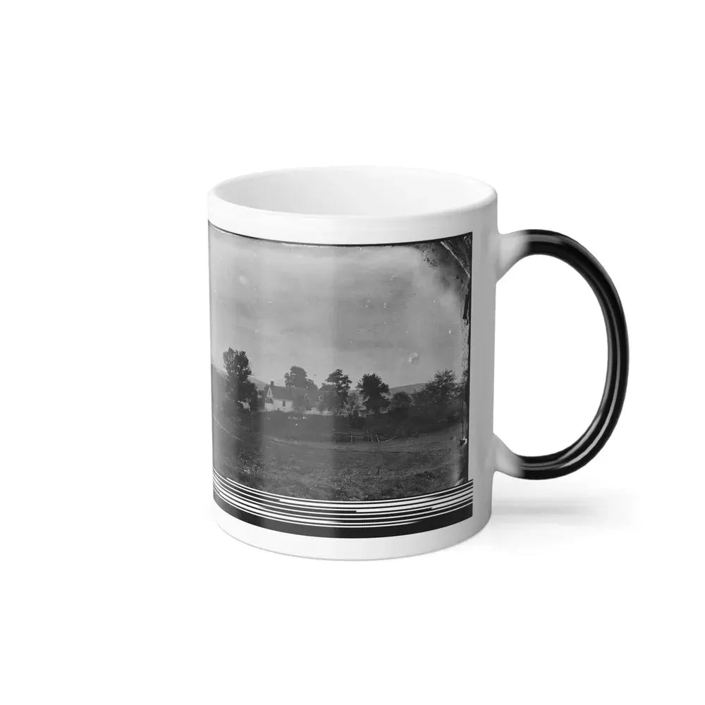 Antietam, Maryland. Rullet's House on the Battlefield (U.S. Civil War) Color Changing Coffee Mug 11oz - Go Mug Yourself