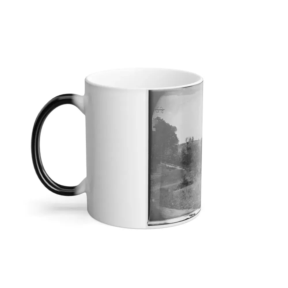 Antietam, Maryland. View on Antietam Creek (U.S. Civil War) Color Changing Coffee Mug 11oz - Go Mug Yourself