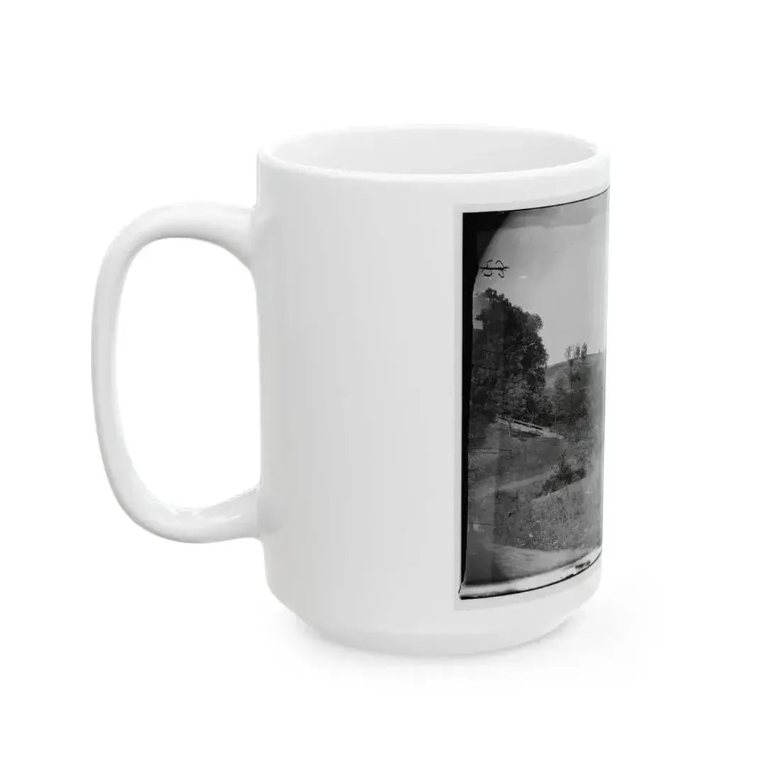 Antietam, Maryland. View On Antietam Creek (U.S. Civil War) White Coffee Mug - Go Mug Yourself