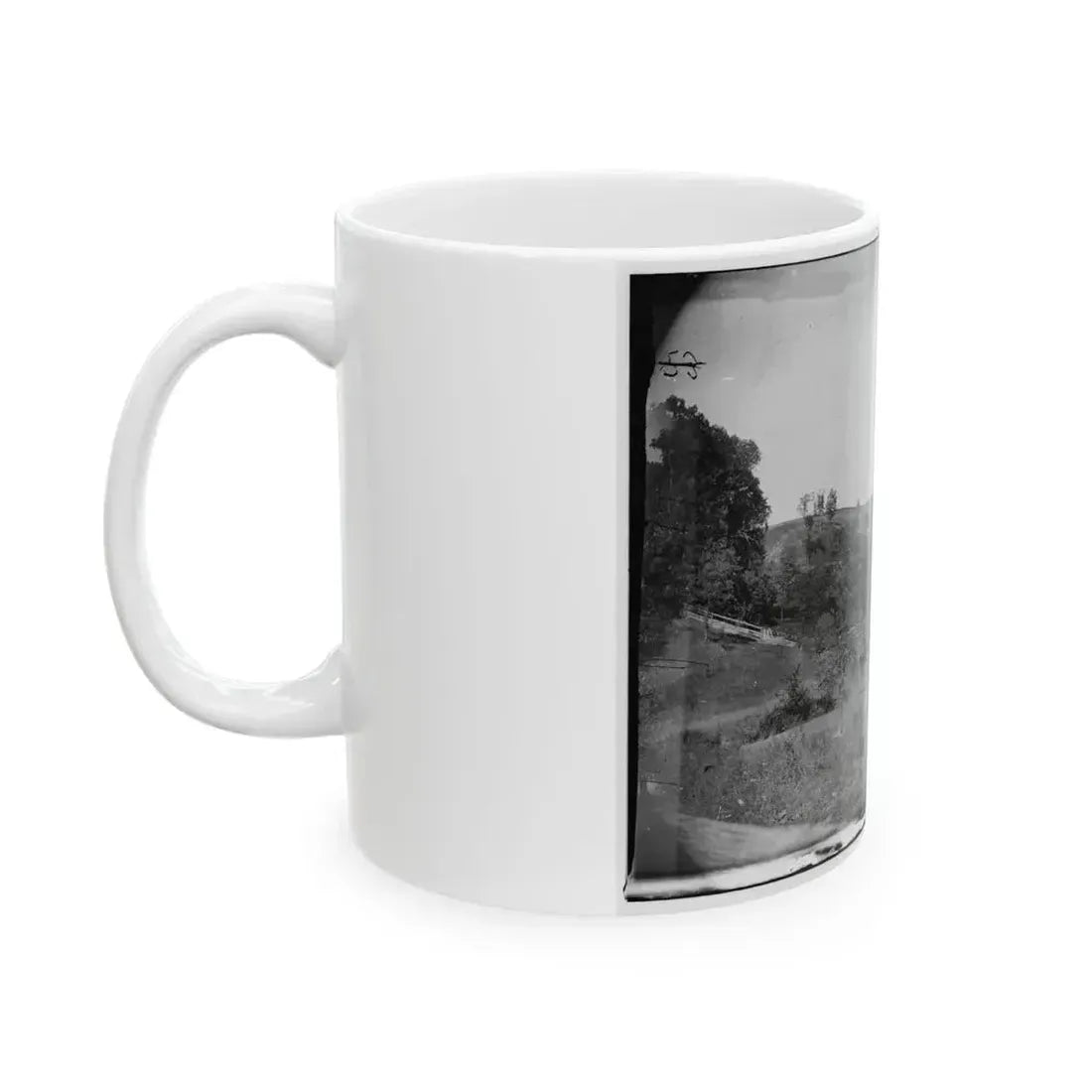 Antietam, Maryland. View On Antietam Creek (U.S. Civil War) White Coffee Mug - Go Mug Yourself