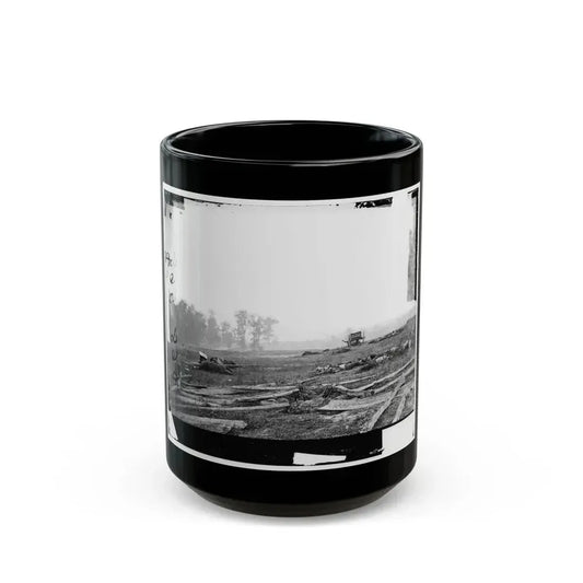 Antietam, Maryland. View Where Sumner's Corps Charged (U.S. Civil War) Black Coffee Mug 15oz - Go Mug Yourself