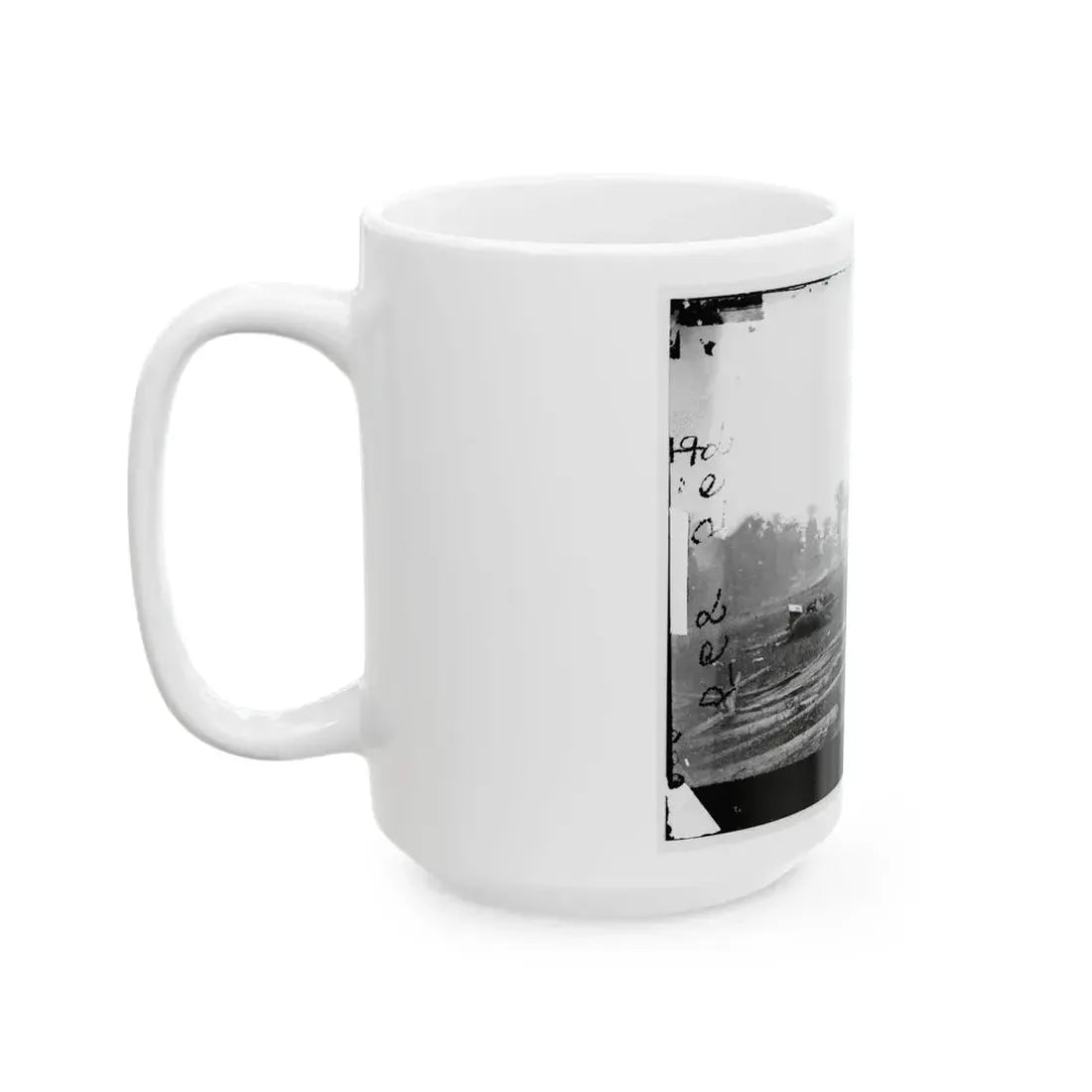 Antietam, Maryland. View Where Sumner's Corps Charged (U.S. Civil War) White Coffee Mug - Go Mug Yourself