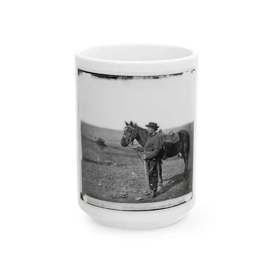 Antietam, Md. A Cavalry Orderly (U.S. Civil War) White Coffee Mug 15oz - Go Mug Yourself